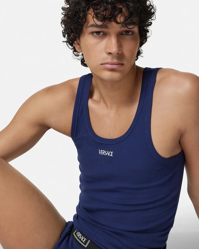 Cotton Ribbed Tank Top Cotton Ribbed Tank Top