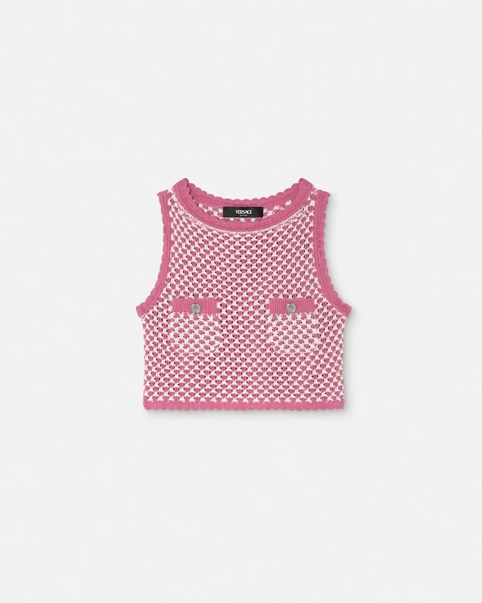Crochet Boxy Knit Top Crochet Boxy Knit Top