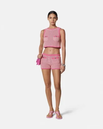 Crochet Boxy Knit Top