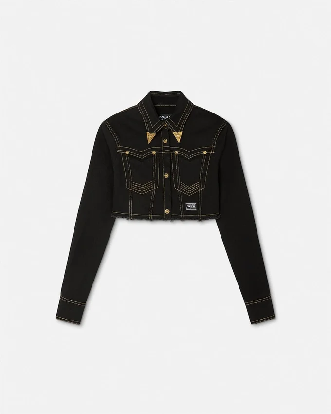 Crop Denim Jacket Crop Denim Jacket