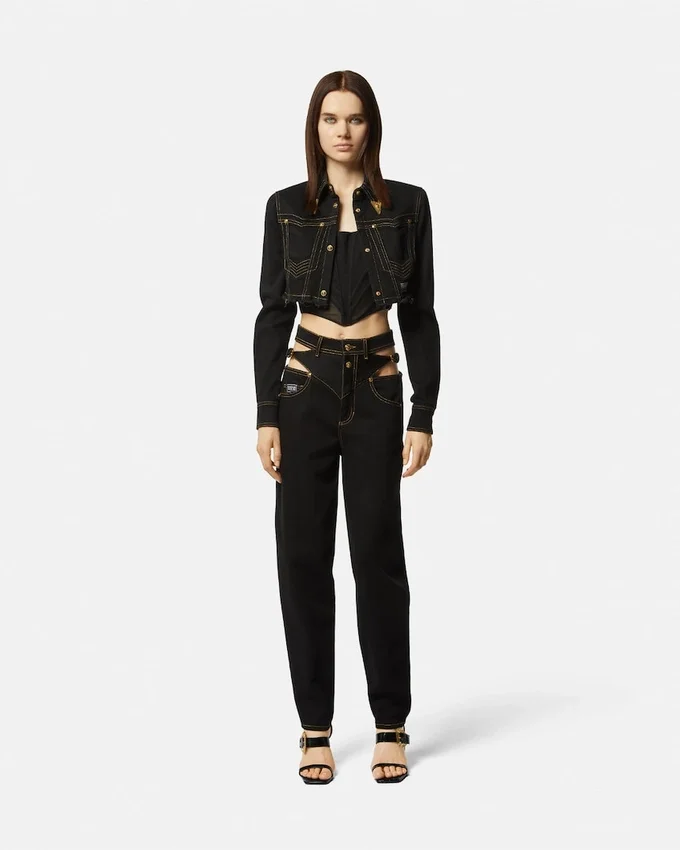 Crop Denim Jacket Crop Denim Jacket
