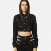 Crop Denim Jacket Crop Denim Jacket