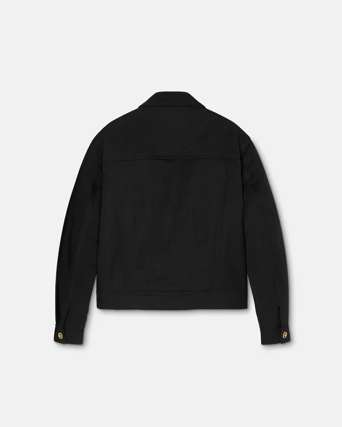 Crushed Nylon Satin Padded Jacket Crushed Nylon Satin Padded Jacket