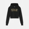 Crystal Logo Crop Hoodie Crystal Logo Crop Hoodie