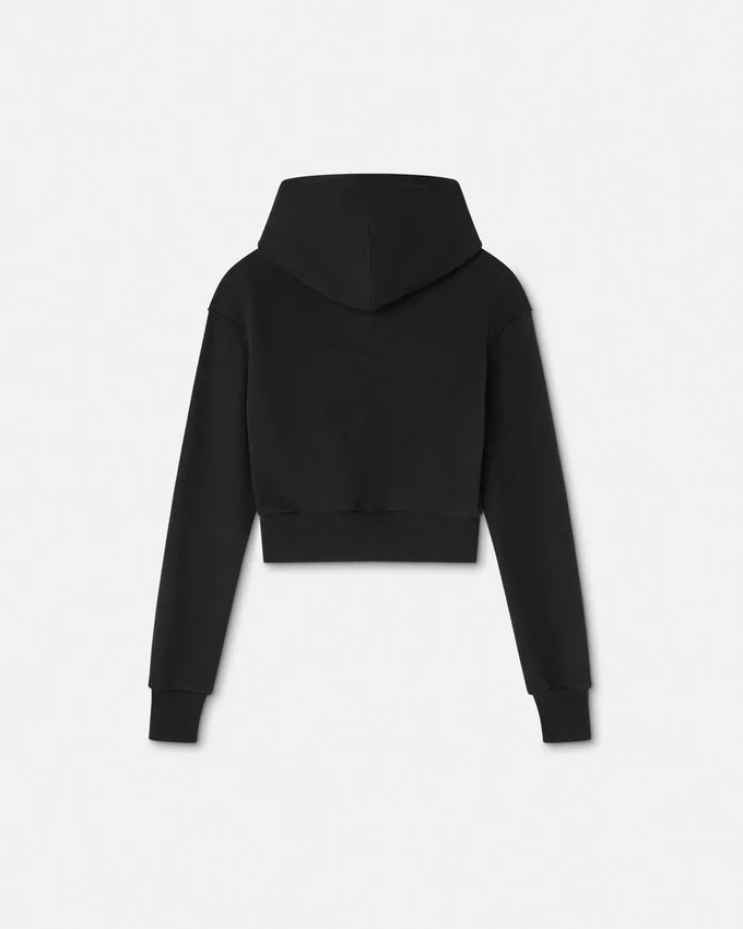 Crystal Logo Crop Hoodie Crystal Logo Crop Hoodie