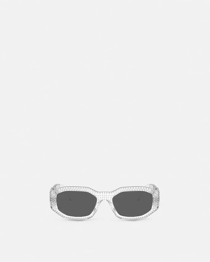 Crystal Medusa Biggie Sunglasses Crystal Medusa Biggie Sunglasses