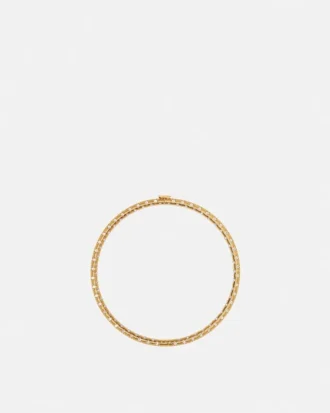 Crystal Metal Mesh Choker