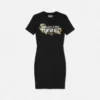 Crystal Outline Barocco T-Shirt Dress Crystal Outline Barocco T-Shirt Dress