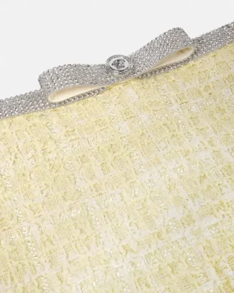 Crystal Tweed A-Line Mini Skirt