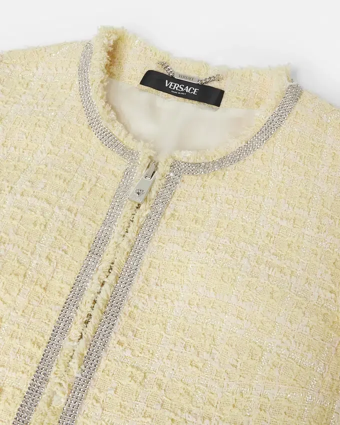 Crystal Tweed Cardigan Jacket Crystal Tweed Cardigan Jacket