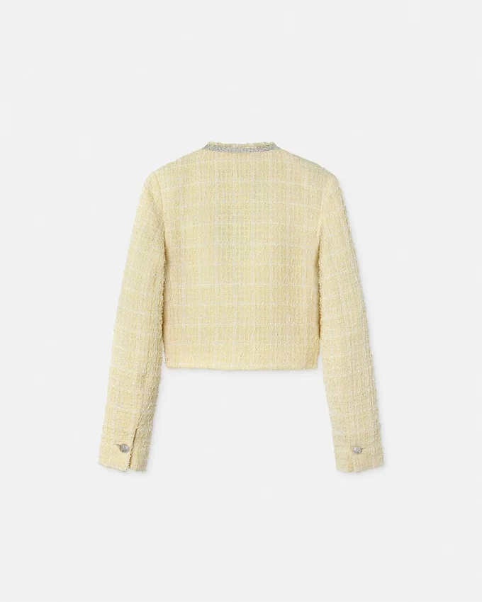 Crystal Tweed Cardigan Jacket Crystal Tweed Cardigan Jacket