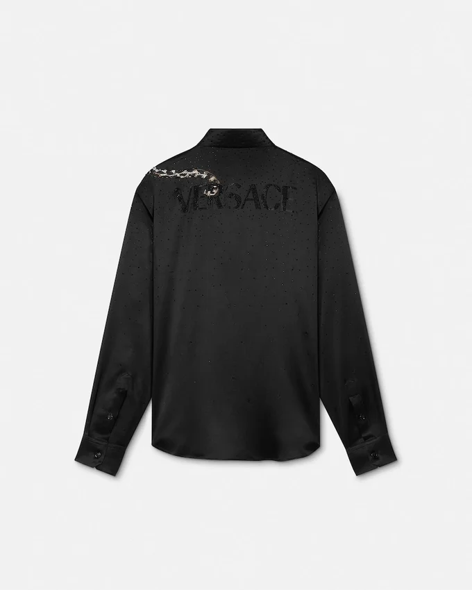 Crystal Versace Leopard Shirt Crystal Versace Leopard Shirt