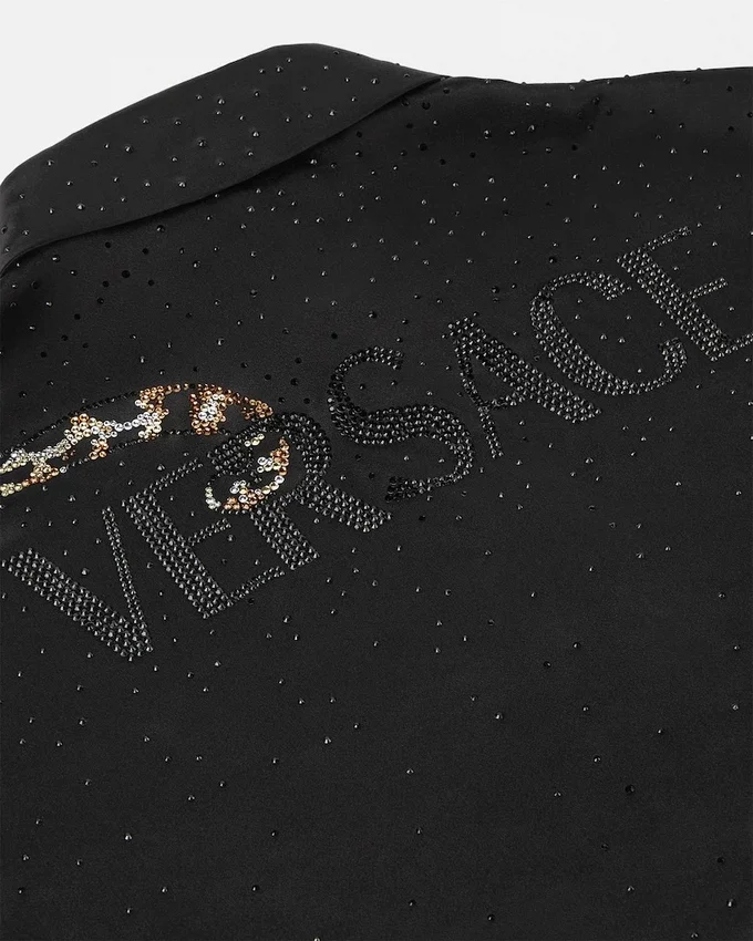 Crystal Versace Leopard Shirt Crystal Versace Leopard Shirt