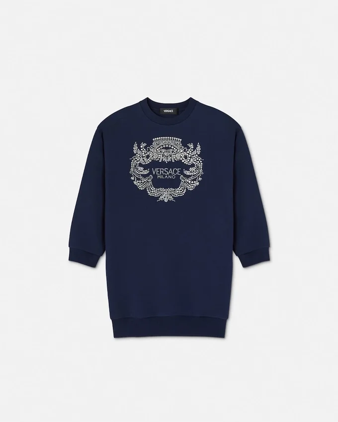 Crystal Versace Milano Kids Sweatshirt Crystal Versace Milano Kids Sweatshirt
