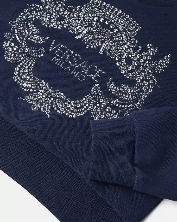 Crystal Versace Milano Kids Sweatshirt Crystal Versace Milano Kids Sweatshirt
