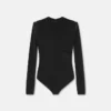 Deep V-Neck Crépe Bodysuit Deep V-Neck Crépe Bodysuit
