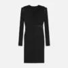 Deep V-Neck Crépe Mini Dress Deep V-Neck Crépe Mini Dress
