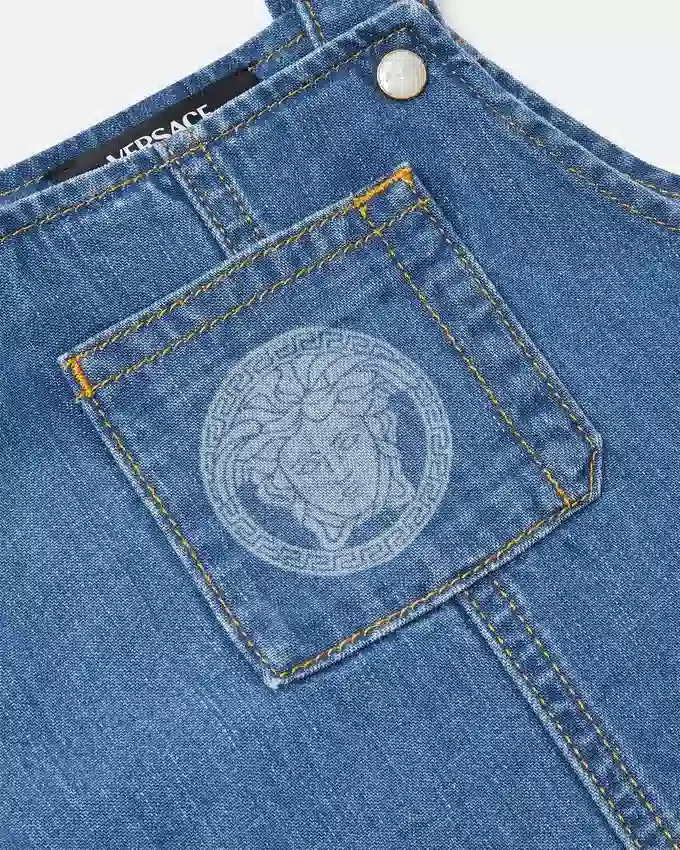 Denim Kids Overall Dress Denim Kids Overall Dress