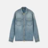 Denim Zip Overshirt Denim Zip Overshirt