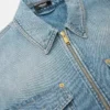 Denim Zip Overshirt Denim Zip Overshirt