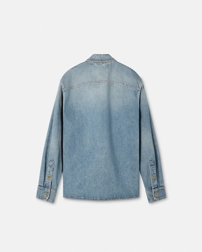 Denim Zip Overshirt Denim Zip Overshirt