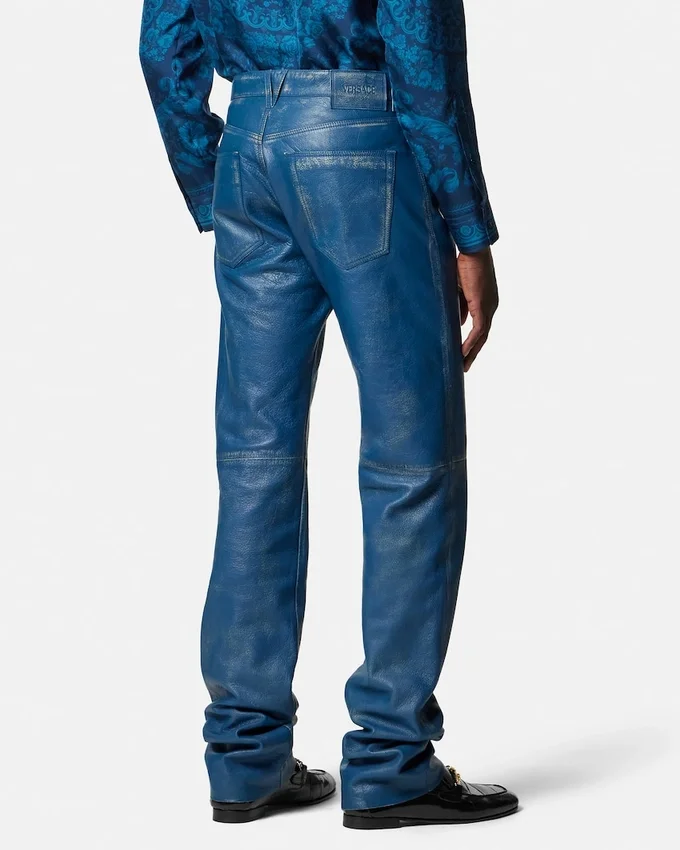 Distressed Leather Pants Distressed Leather Pants