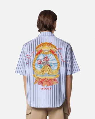 Dive In Crest Striped Shirt