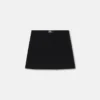 Double-Wool Crépe A-Line Mini Skirt Double-Wool Crépe A-Line Mini Skirt