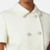 Double-Wool Crépe Fitted Jacket Double-Wool Crépe Fitted Jacket