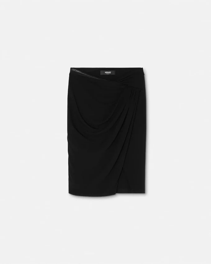 Draped Midi Skirt Draped Midi Skirt