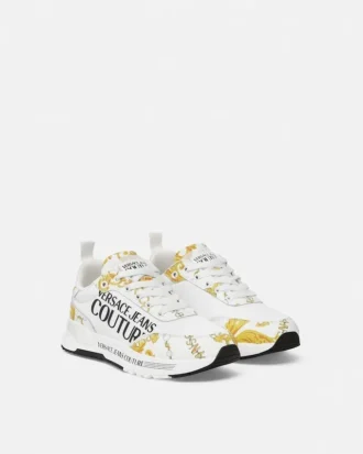 Dynamic Chain Couture Sneakers