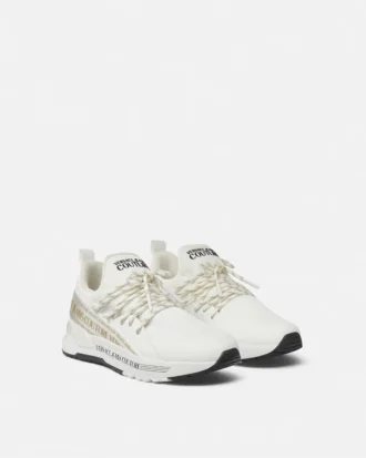Dynamic Logo Sneakers