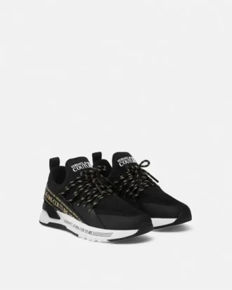 Dynamic Logo Sneakers