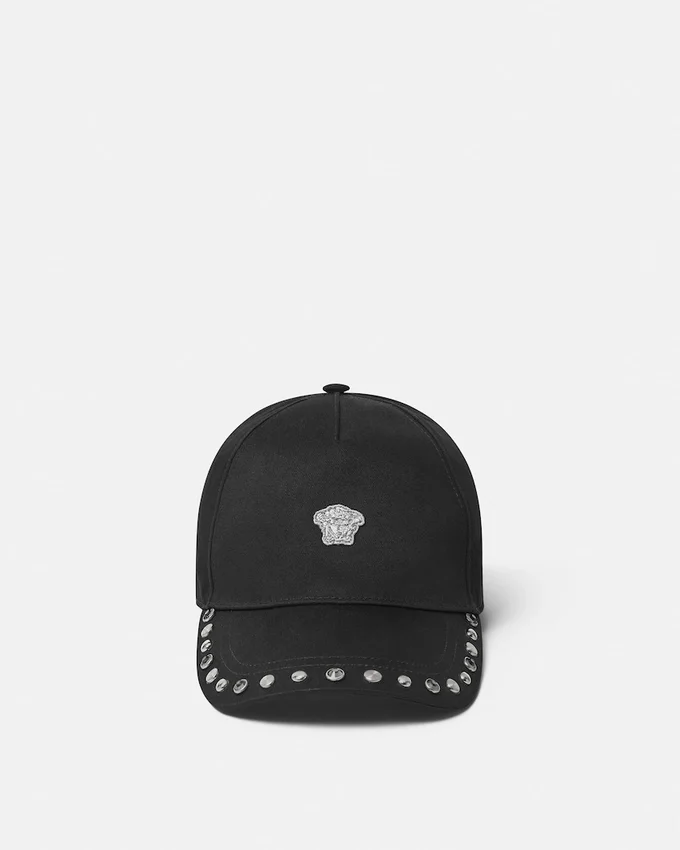 Embellished Cotton Baseball Cap Embellished Cotton Baseball Cap