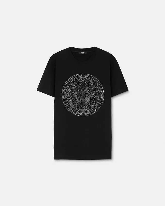 Embellished Cotton-Jersey Slim T-Shirt Embellished Cotton-Jersey Slim T-Shirt