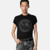 Embellished Cotton-Jersey Slim T-Shirt Embellished Cotton-Jersey Slim T-Shirt