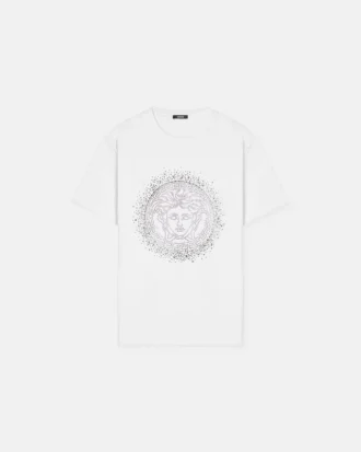 Embellished Cotton-Jersey T-Shirt