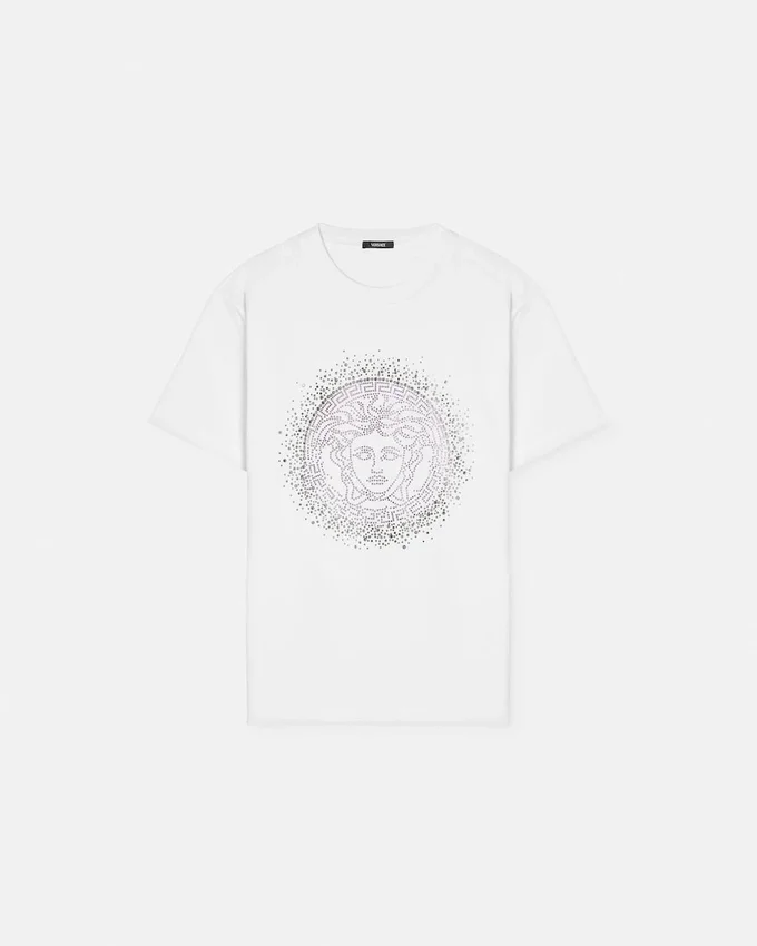 Embellished Cotton-Jersey T-Shirt Embellished Cotton-Jersey T-Shirt