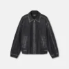 Embellished Denim Blouson