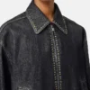 Embellished Denim Blouson