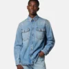 Embellished Denim Overshirt Embellished Denim Overshirt
