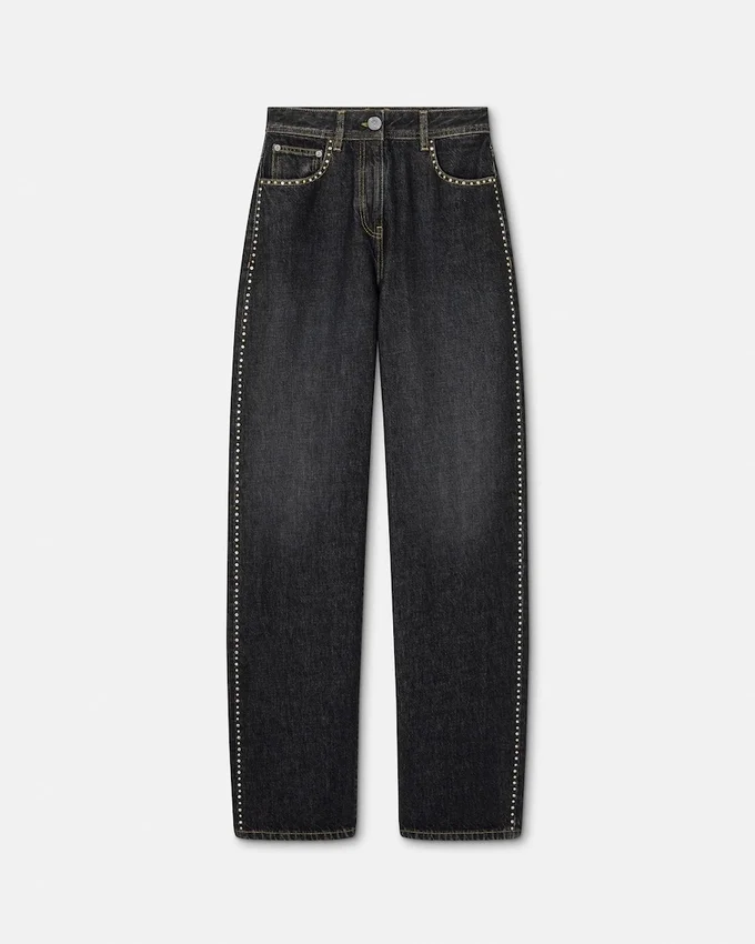 Embellished High-Waist Regular Jeans Embellished High-Waist Regular Jeans