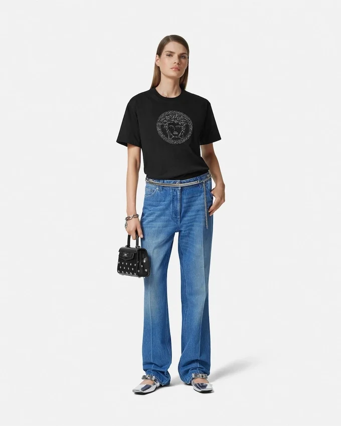Embellished Medusa T-Shirt Embellished Medusa T-Shirt