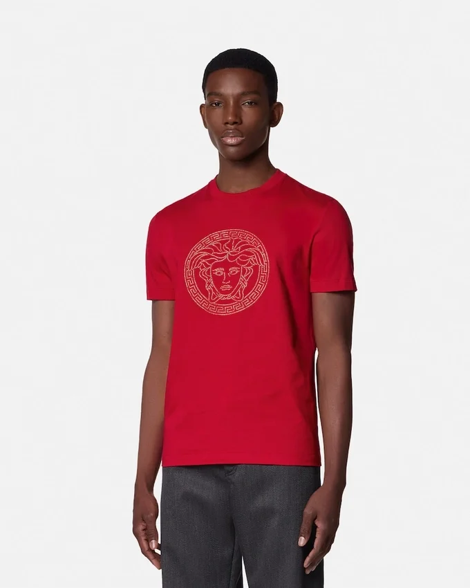Embellished Medusa T-Shirt Embellished Medusa T-Shirt