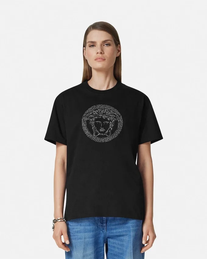 Embellished Medusa T-Shirt Embellished Medusa T-Shirt