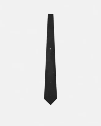 Embellished Silk-Satin Tie