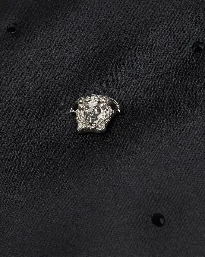 Embellished Silk-Satin Tie Embellished Silk-Satin Tie