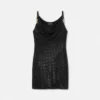 Embellished Viscose Mini Dress Embellished Viscose Mini Dress