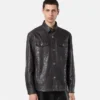Embossed Barocco Overshirt Embossed Barocco Overshirt