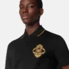Embroidered Architectural Baroque Polo Shirt Embroidered Architectural Baroque Polo Shirt